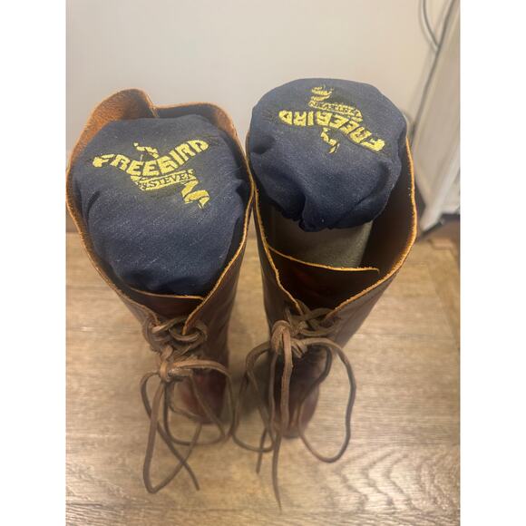 Designer x Freebird by Steve Madden Women’s Fill Lace Up Stag 18” Boots size 8 - Picture 8 of 8